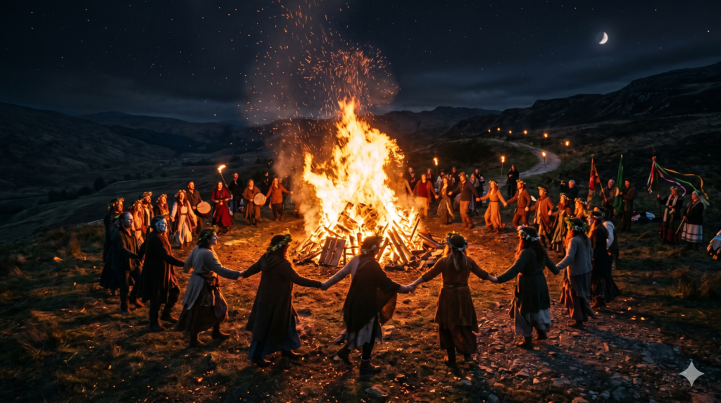 Beltane fire ritual